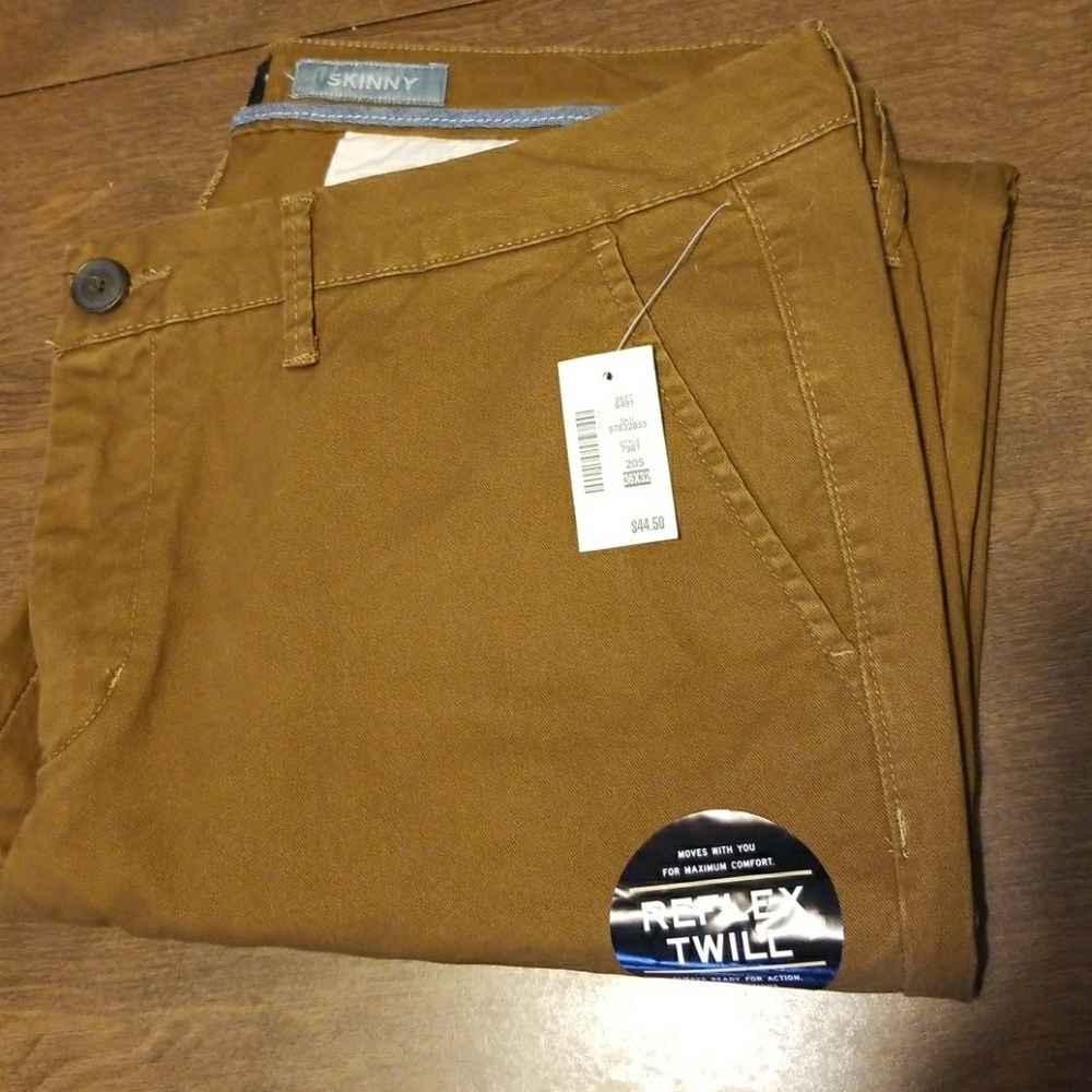 NWT men's aeropostale twill/chino pants